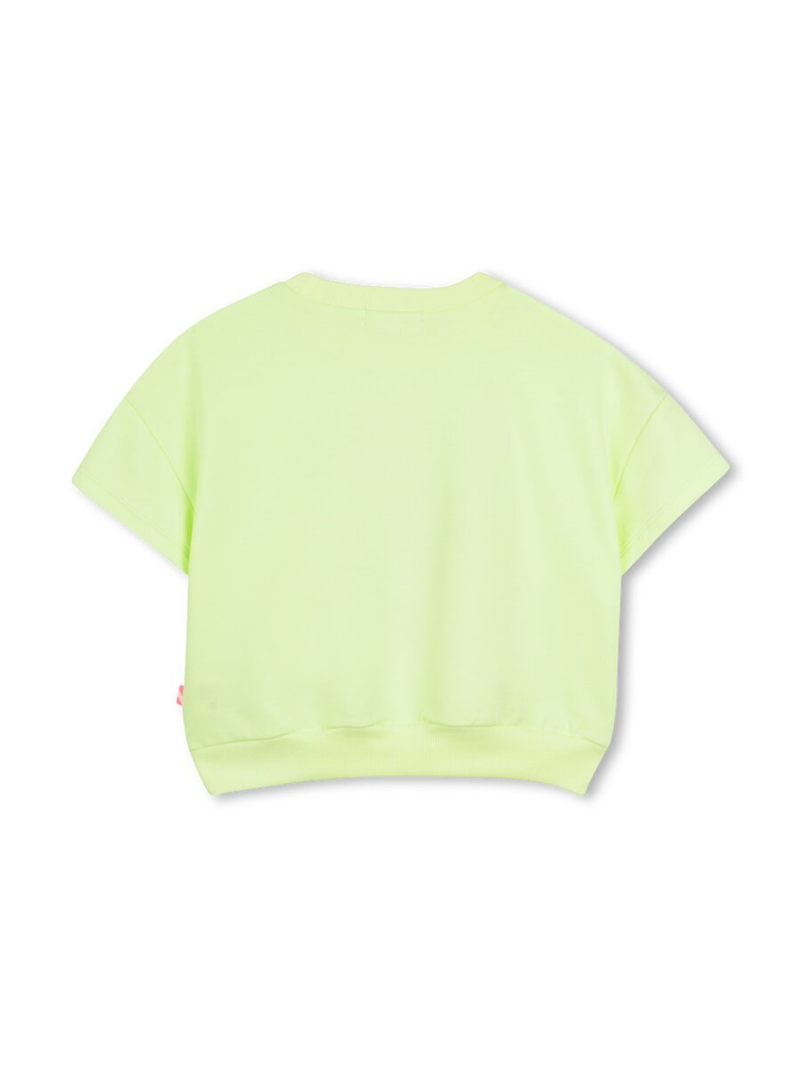 Lemon groen -shirt met opdruk Billieblush