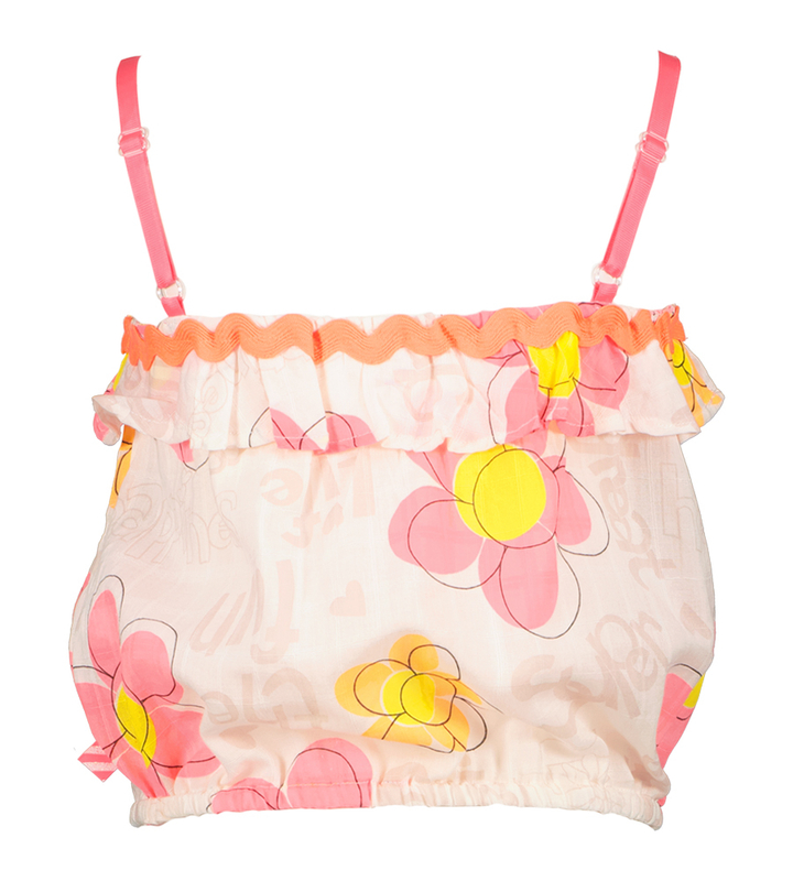 Roze top in bloemenprint Billieblush