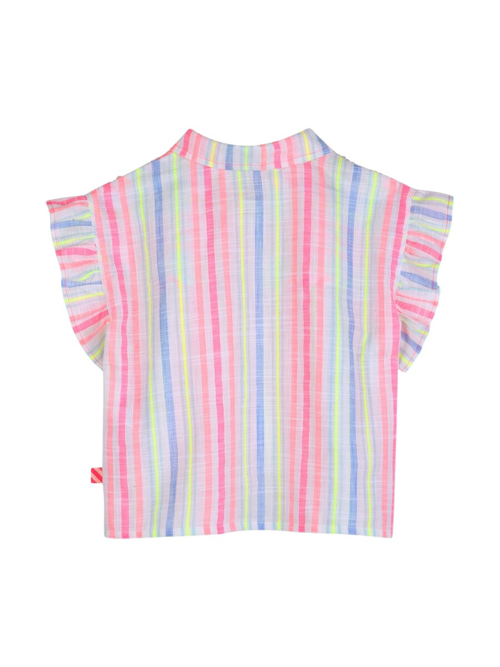 Multi-color gestreepte bloes BillieBlush