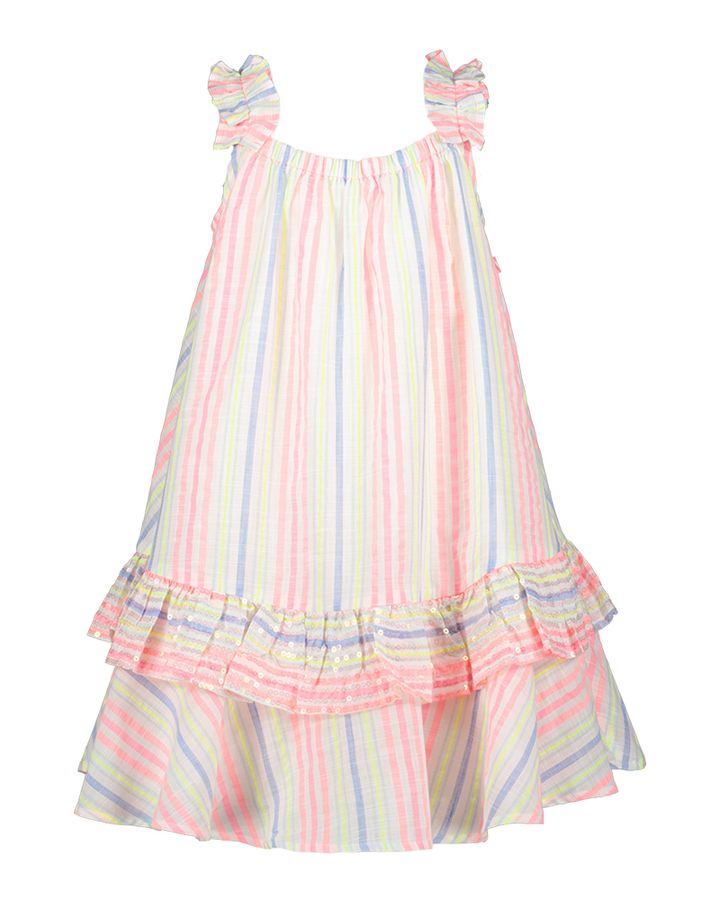 Multicolor gestreepte jurk Billieblush