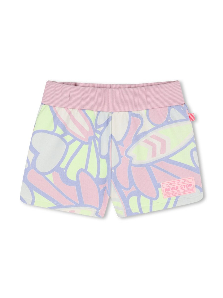 Multicolor short met print Billieblush