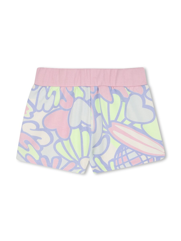 Multicolor short met print Billieblush