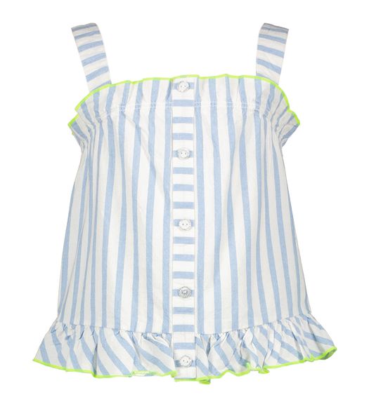 Blauywe gestreepte top Billieblush