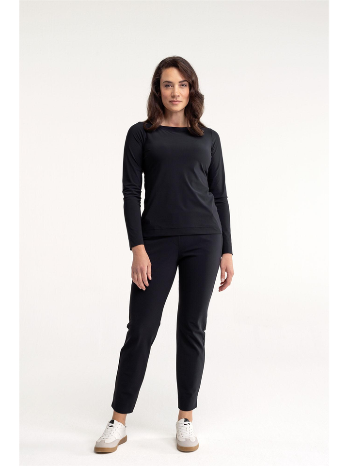 Zwarte geklede broek Anne Studio Anneloes