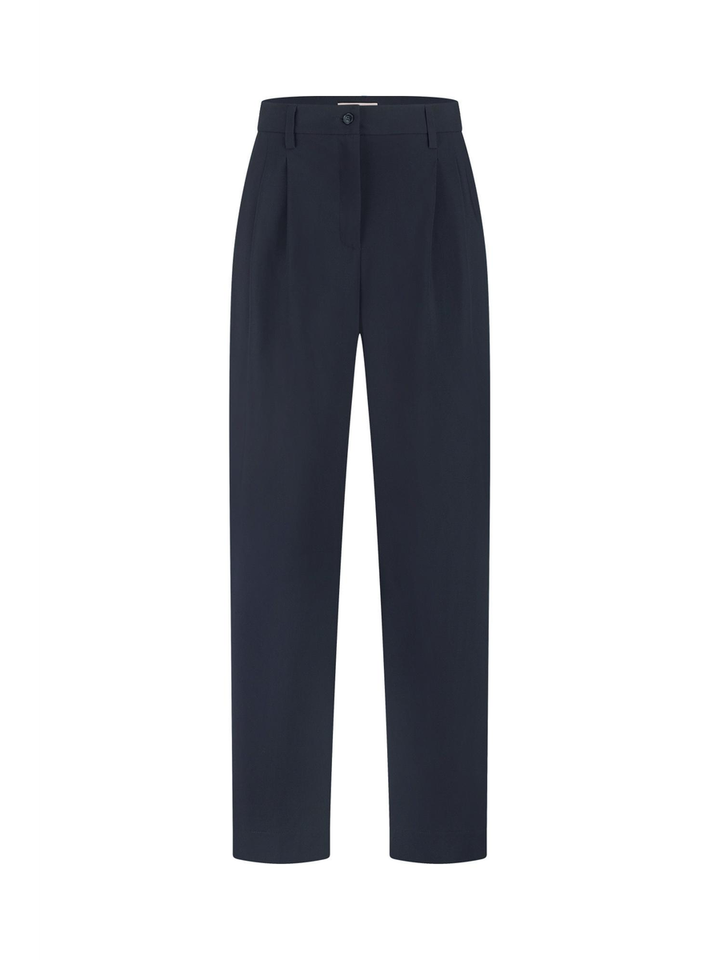 Donkerblauwe wijde broek Scout Studio Anneloes 
