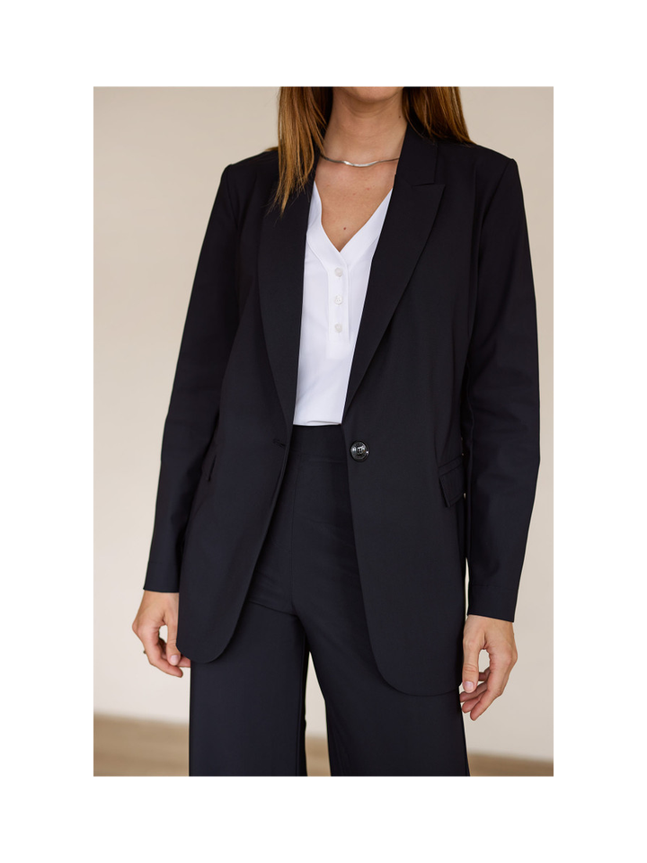 Zwarte blazer Fran Studio Anneloes