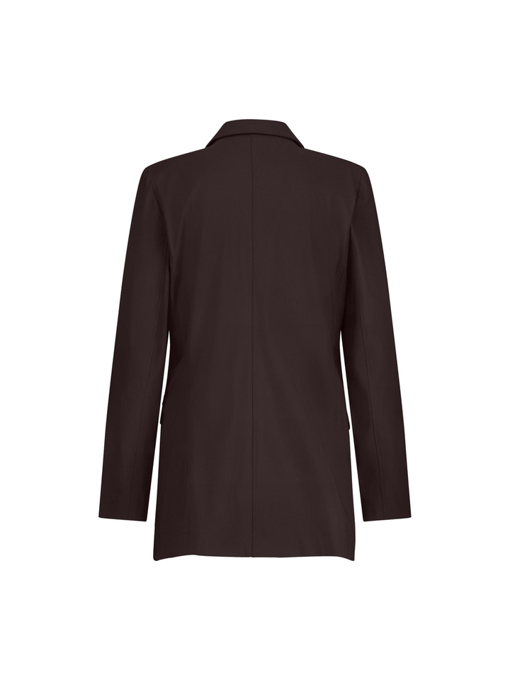 Bruine geklede blazer Fran Studio Anneloes