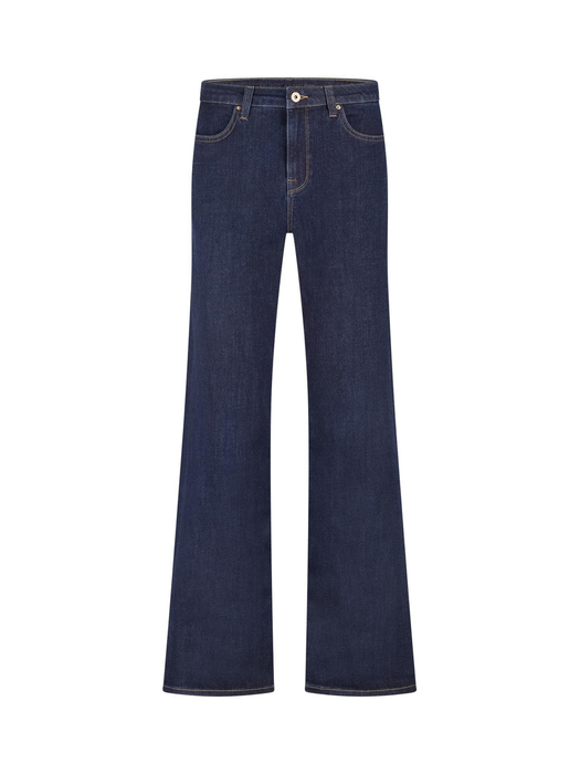 Donkerblauwe wide leg jeans Lexie Denim Studio Anneloes
