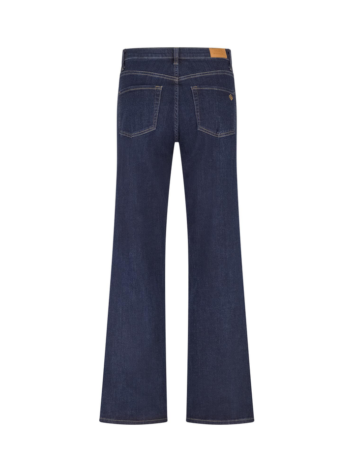 Donkerblauwe wide leg jeans Lexie Denim Studio Anneloes