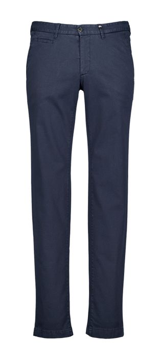 Donkerblauwe katoenen broek Sidney Zilton