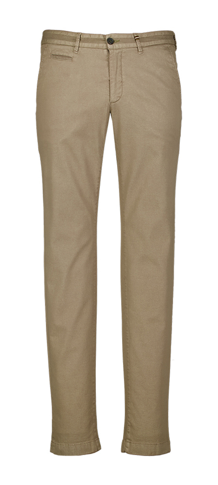 Taupe katoenen broek Sidney Zilton 