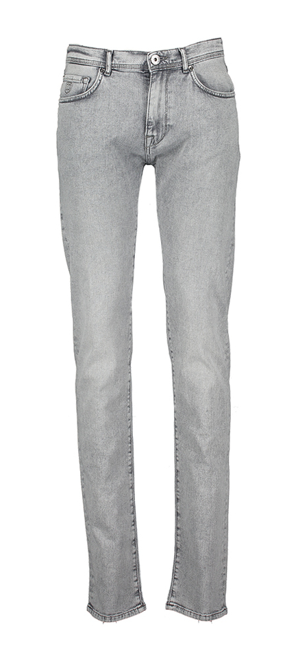 Grijze slim fit jeans Zilton 