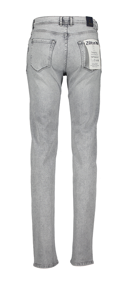 Grijze slim fit jeans Zilton 