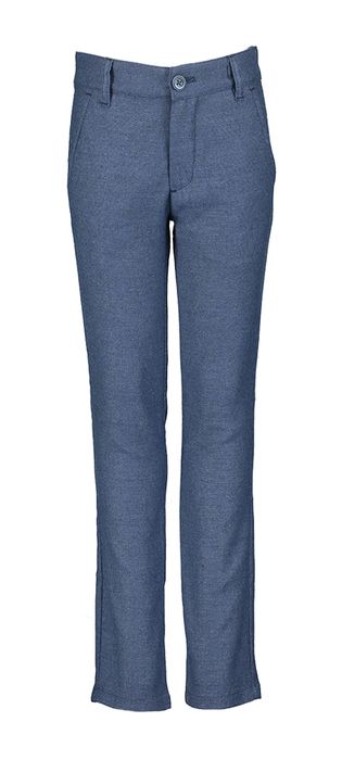 Blauwe geklede broek Pepijn D-lux