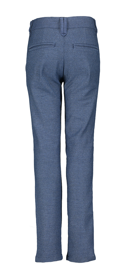 Blauwe geklede broek Pepijn D-lux