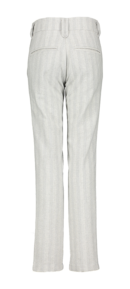 Grijze gestreepte broek Paco D-lux