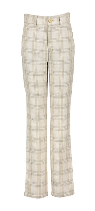 Beige geruite broek Pax D-Lux