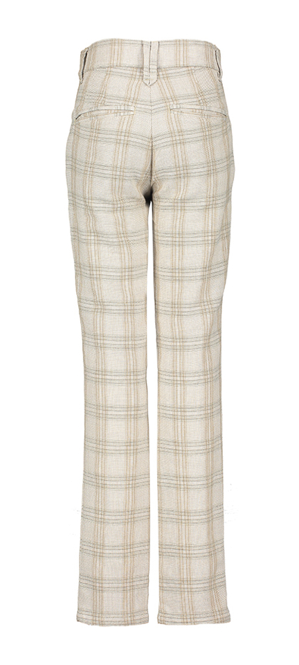 Beige geruite broek Pax D-Lux