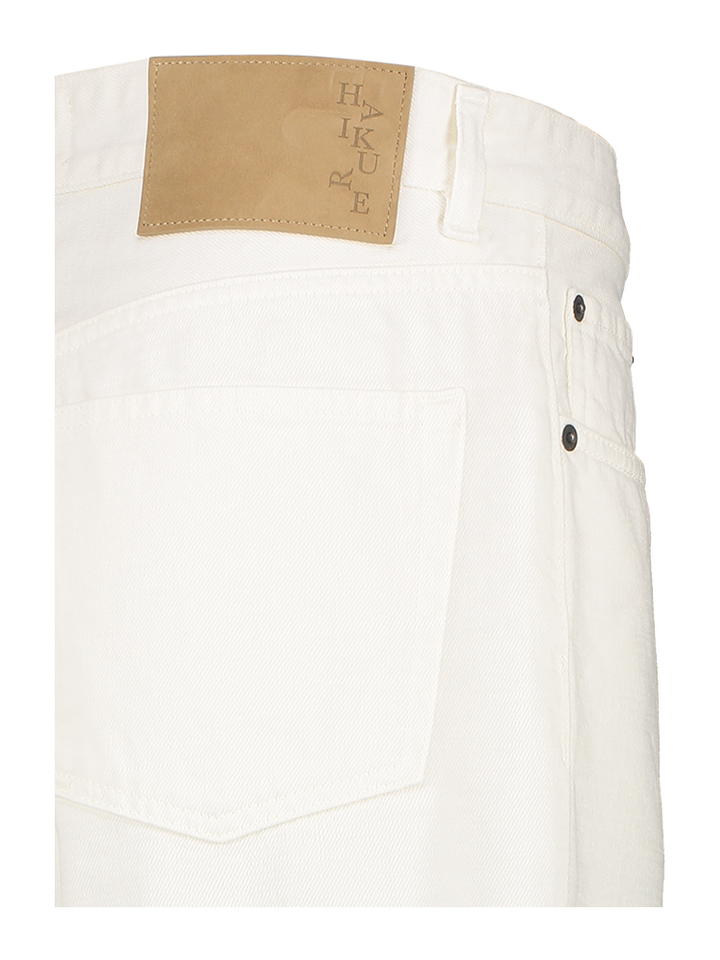 Ecru kleurige loose fit jeans Betty Bull Haikure