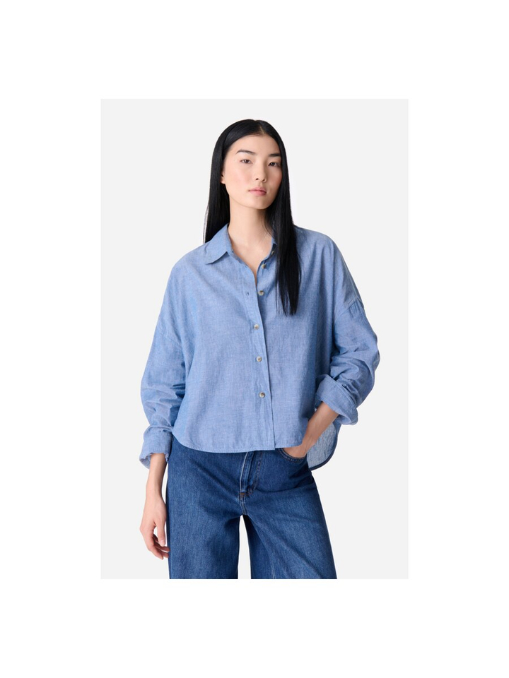 Blauwe bloes korte mouw Bobby Vanessa Bruno