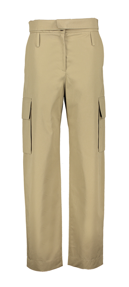 Beige broek loose fit met zakken Indra Iro