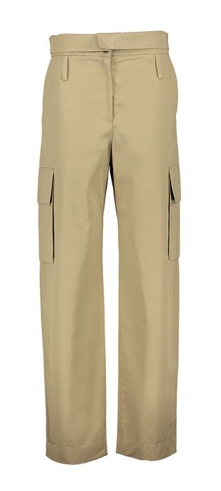 Beige broek loose fit met zakken Indra Iro