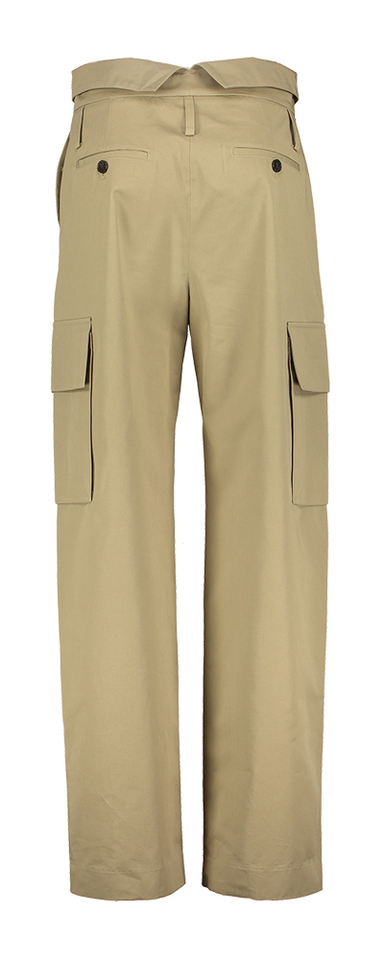 Beige broek loose fit met zakken Indra Iro