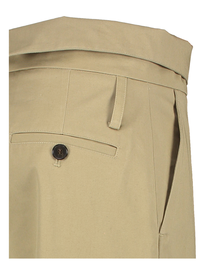 Beige broek loose fit met zakken Indra Iro