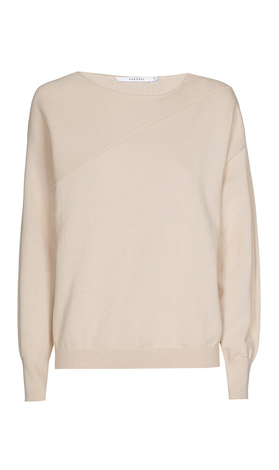 Beige trui Anissa Xandres