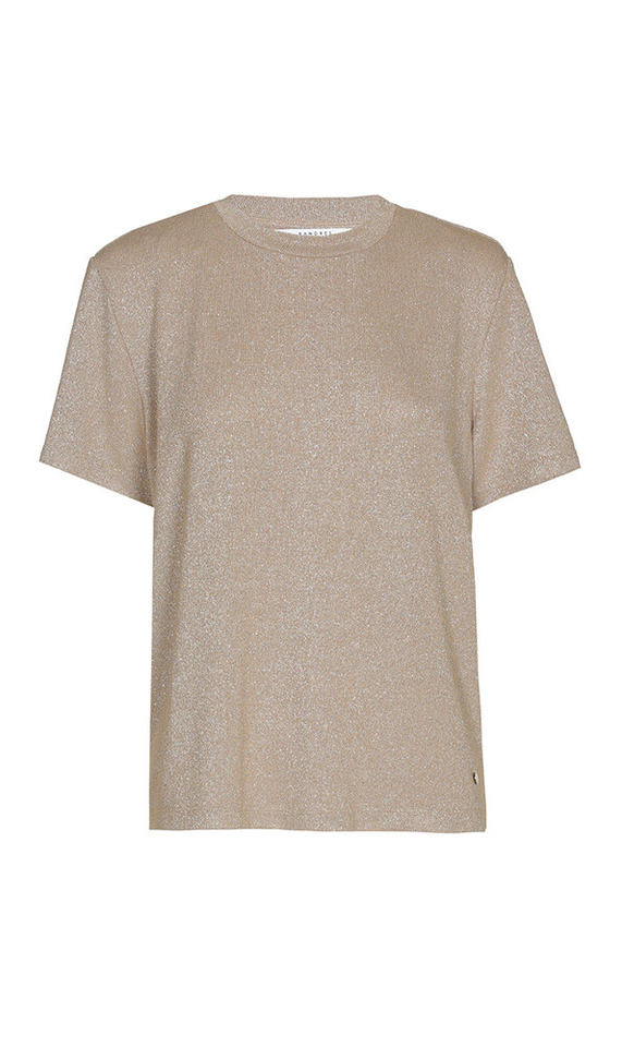 Goudkleurige t-shirt Helle Xandres