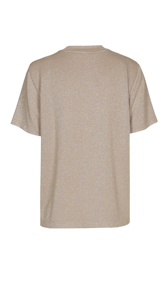 Goudkleurige t-shirt Helle Xandres