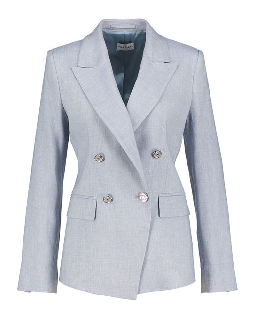 lichtblauwe blazer Bussola double breasted