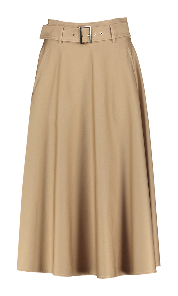 Beige geklede rok MLL Tappeto Marella