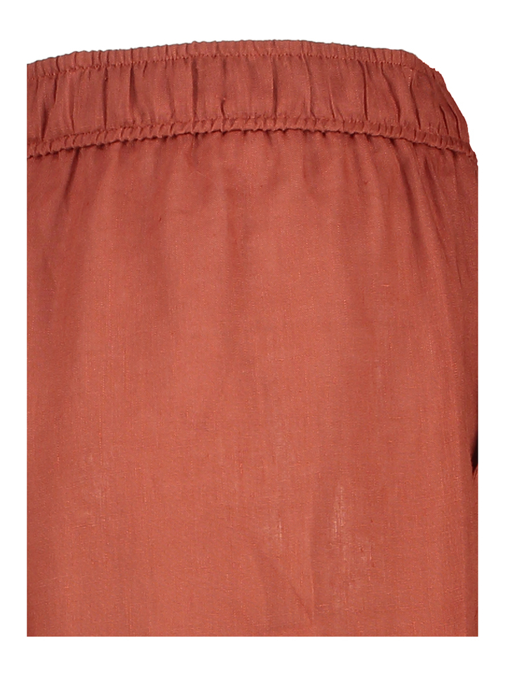 Bordeaux linnen broek Mls Uomo Marella 