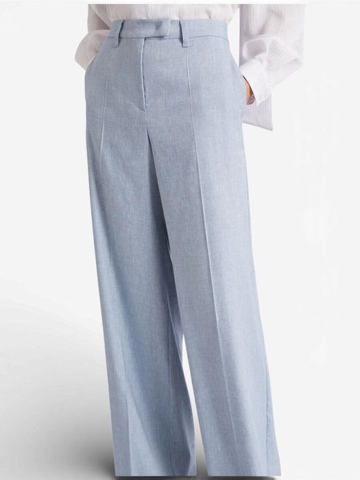 Licht blauwe loose fit broek Odino Marella