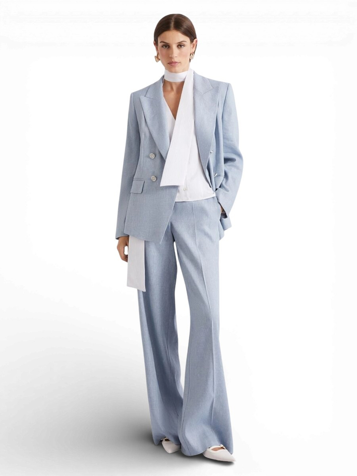 Licht blauwe loose fit broek Odino Marella