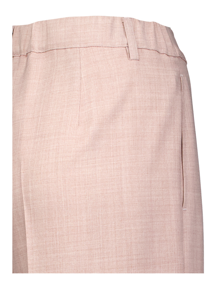Licht roze geklede broek Pulcino Persona