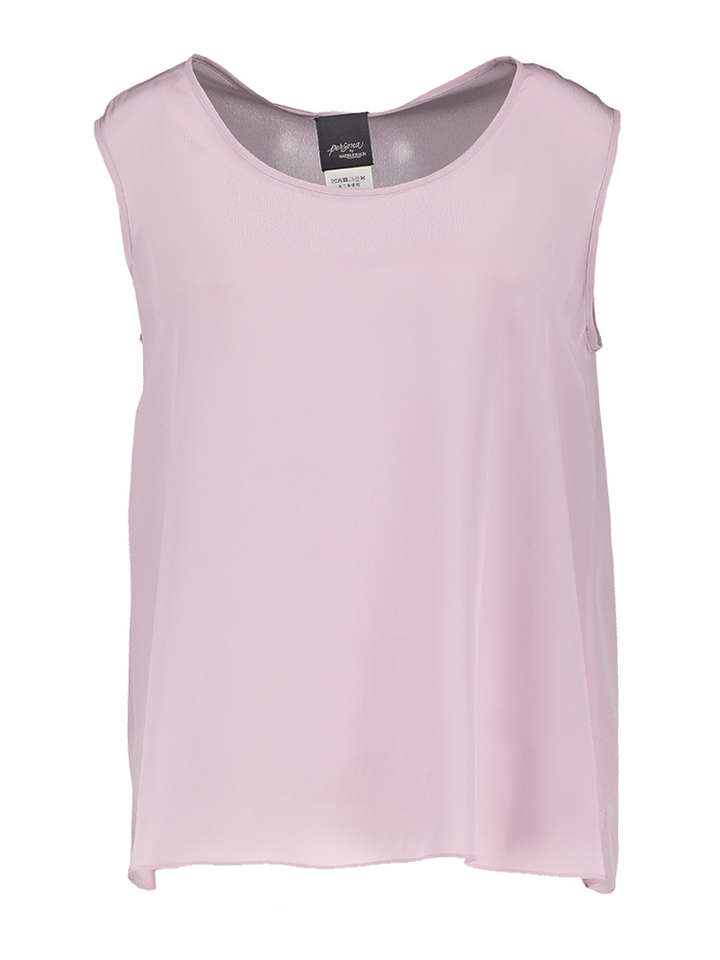 Lila kleurige glanzende top Panetto Persona