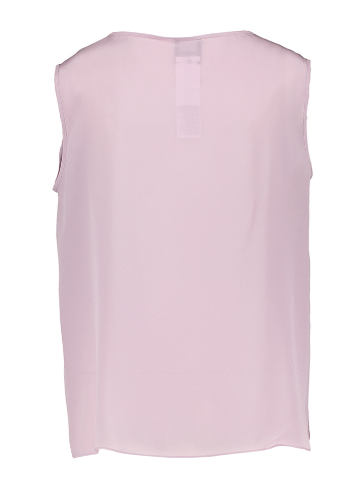 Lila kleurige glanzende top Panetto Persona