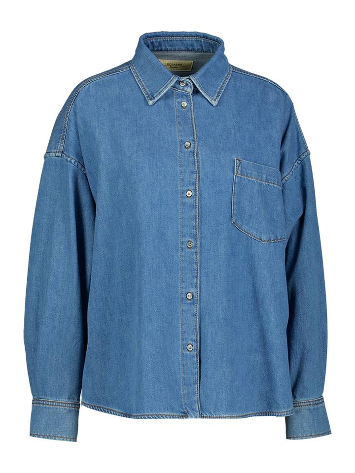 Denim overshirt Foggia Max Mara 