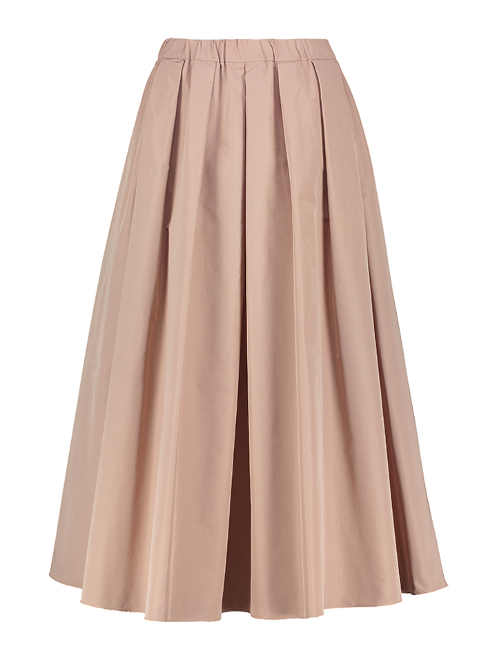 Roze plooirok met zakken Curvato Max Mara Weekend