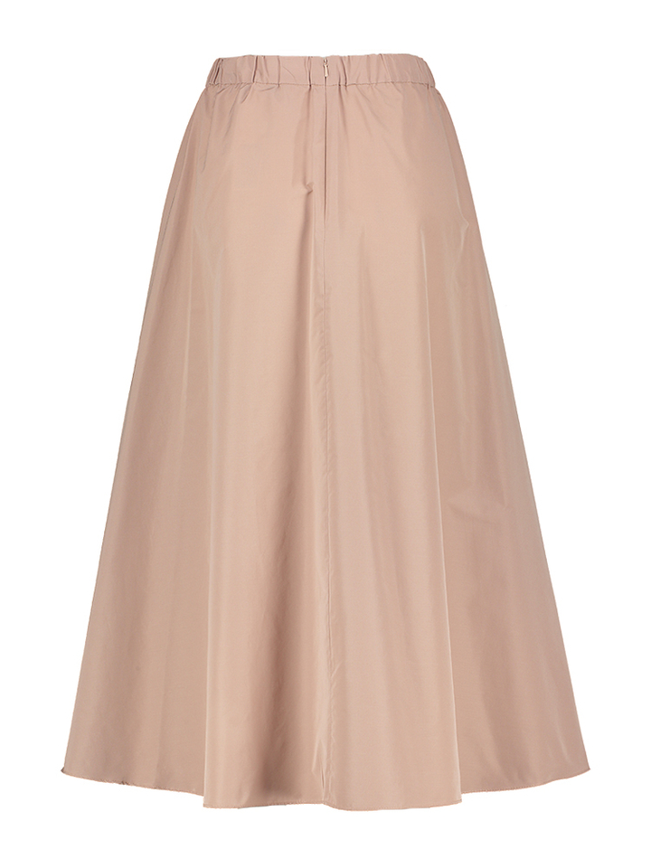 Roze plooirok met zakken Curvato Max Mara Weekend