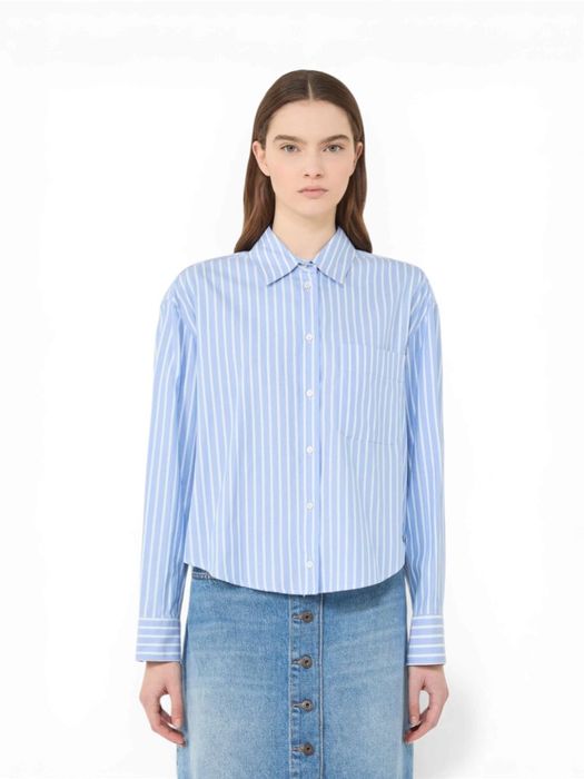 Blauw gestreepte blouse Oreo Max Mara