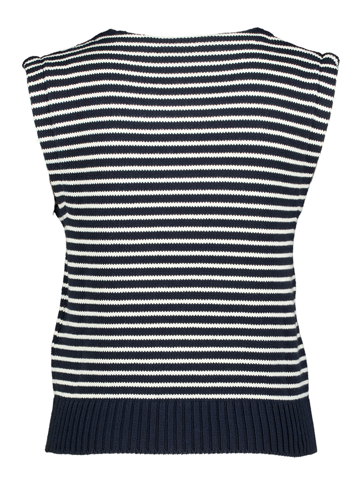 Blauw wit gestreepte trui Landa Max Mara Weekend