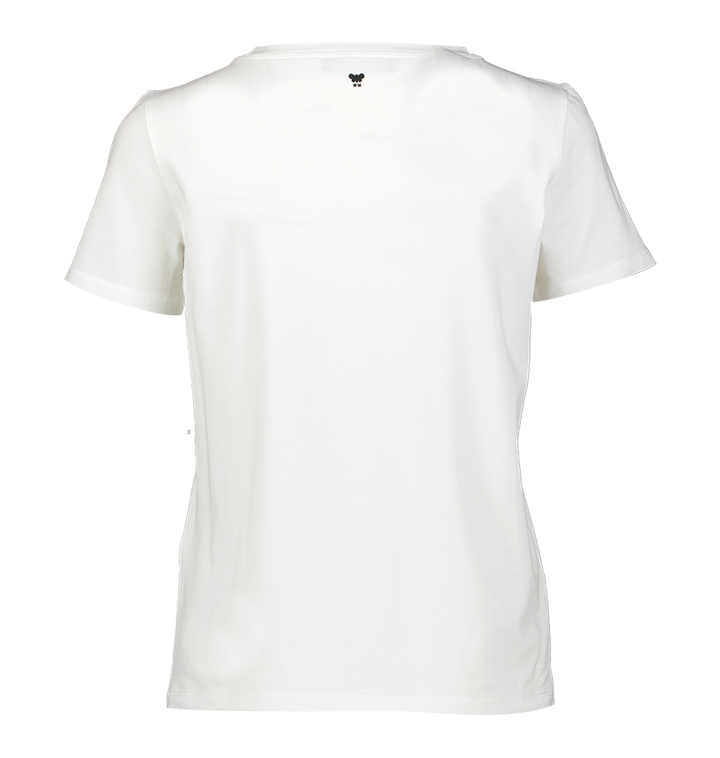 Witte t-shirt met ronde hals Multi B Max Mara 