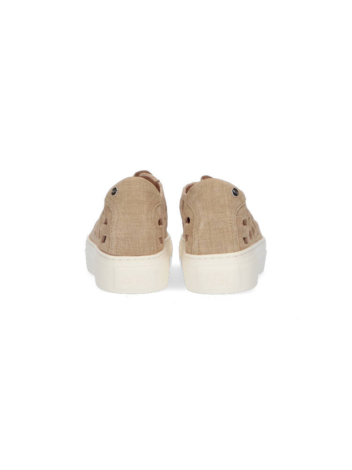 Beige jeans sneaker mandi Agl