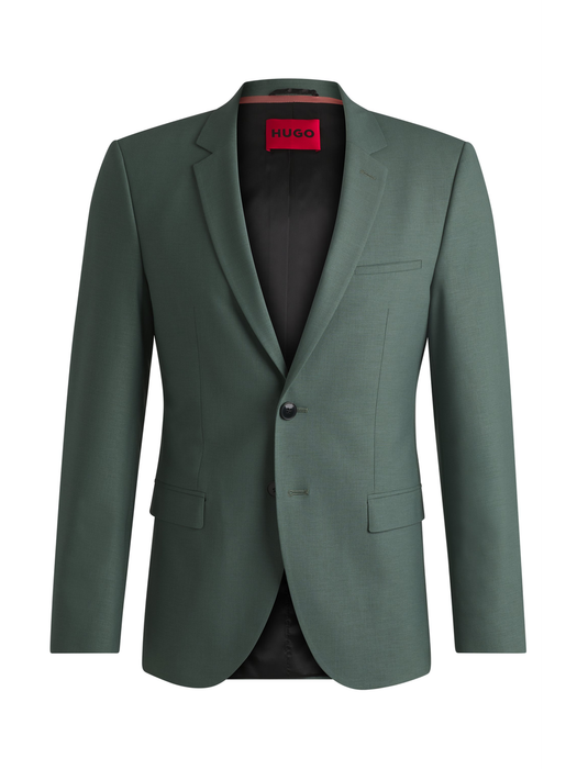 Groene blazer Hugo Boss