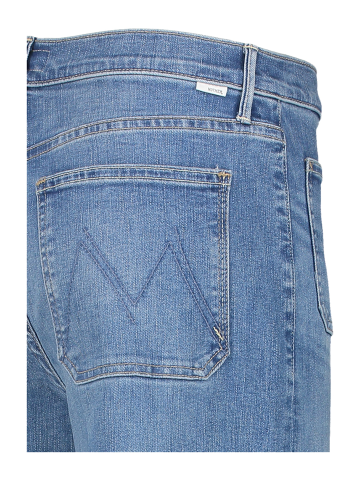 Grijze loose jeans The patch pocket Mother 