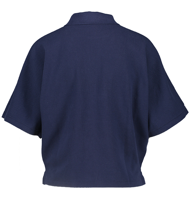 Donkerblauwe oversized polo Ralph Lauren
