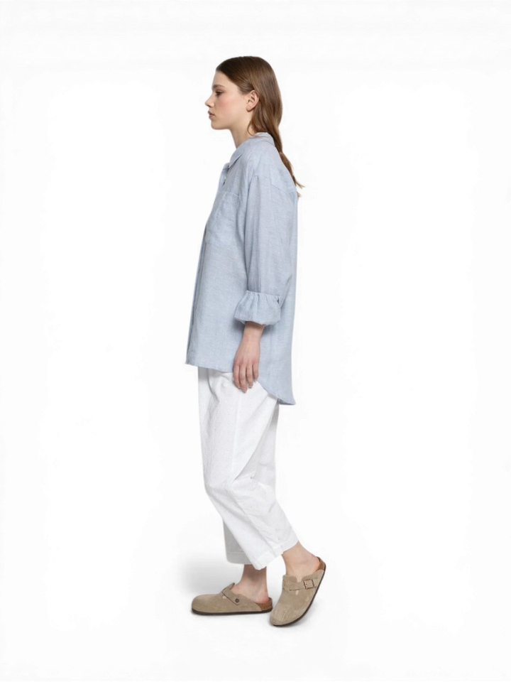 Witte kanten bloemen broek Miles Ame